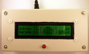 Wireless USB Temperature Display Working